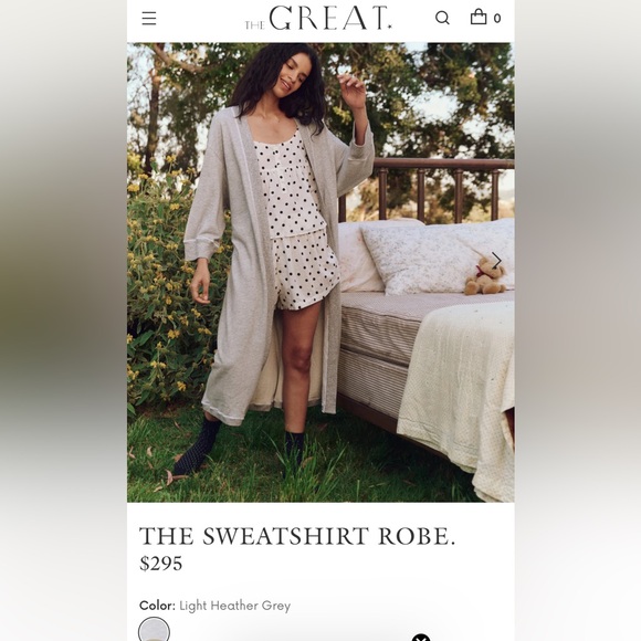 NEW. THE GREAT. Robe - Picture 1 of 5